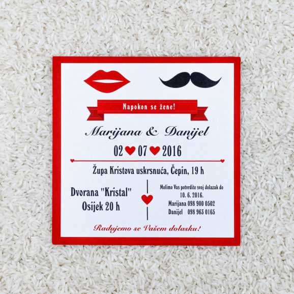 Wedding invitation D24