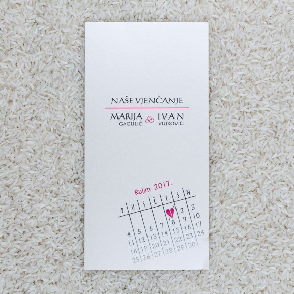 Wedding invitation D3