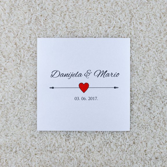 Wedding invitation D7