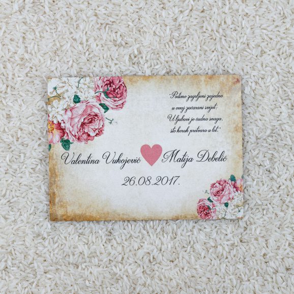 Wedding invitation D8