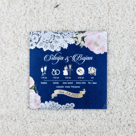 Wedding invitation D9